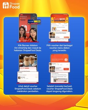 Shopee Food promo Selasa, 19 Agustus 2025. (IG Shopee Food)